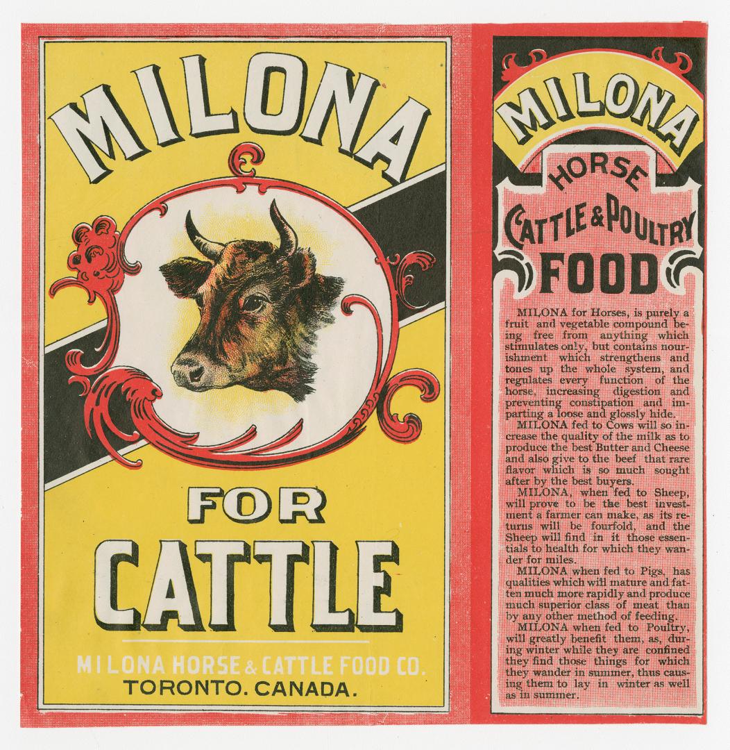 Milona for cattle