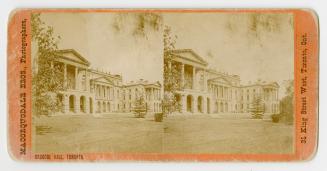 Pictures show a very large Palladian building with multiple sections.