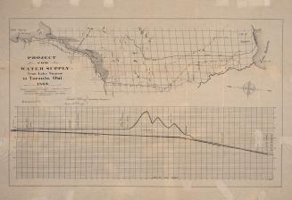 Project for water supply from Lake Simcoe to Toronto Ont. 