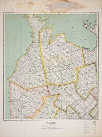 Ontario Guelph sheet Wellington, Grey, Bruce, Dufferin, and portions of Halton, Peel, Perth, Huron, Waterloo and Simcoe Counties
