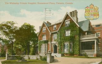 The Wellesley Private Hospital, Homewood Place, Toronto, Canada