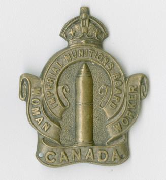 Imperial Munitions Board woman worker Canada
