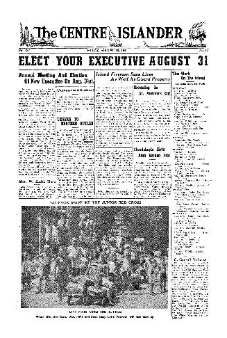 The Centre Islander, Friday, August 18, 1944