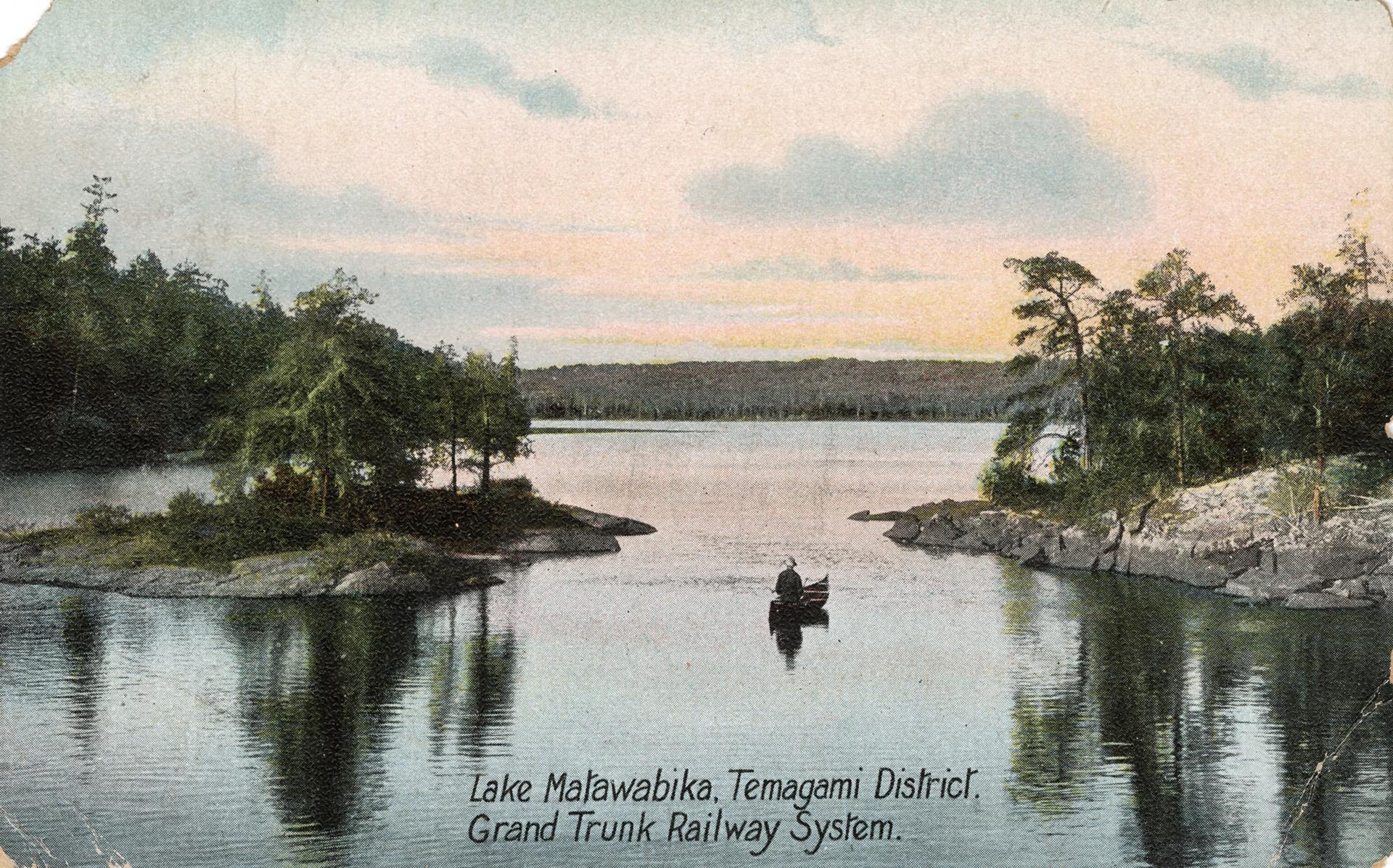 Lake Matawabika, Temagami District, Grand Trunk Railway System – All ...