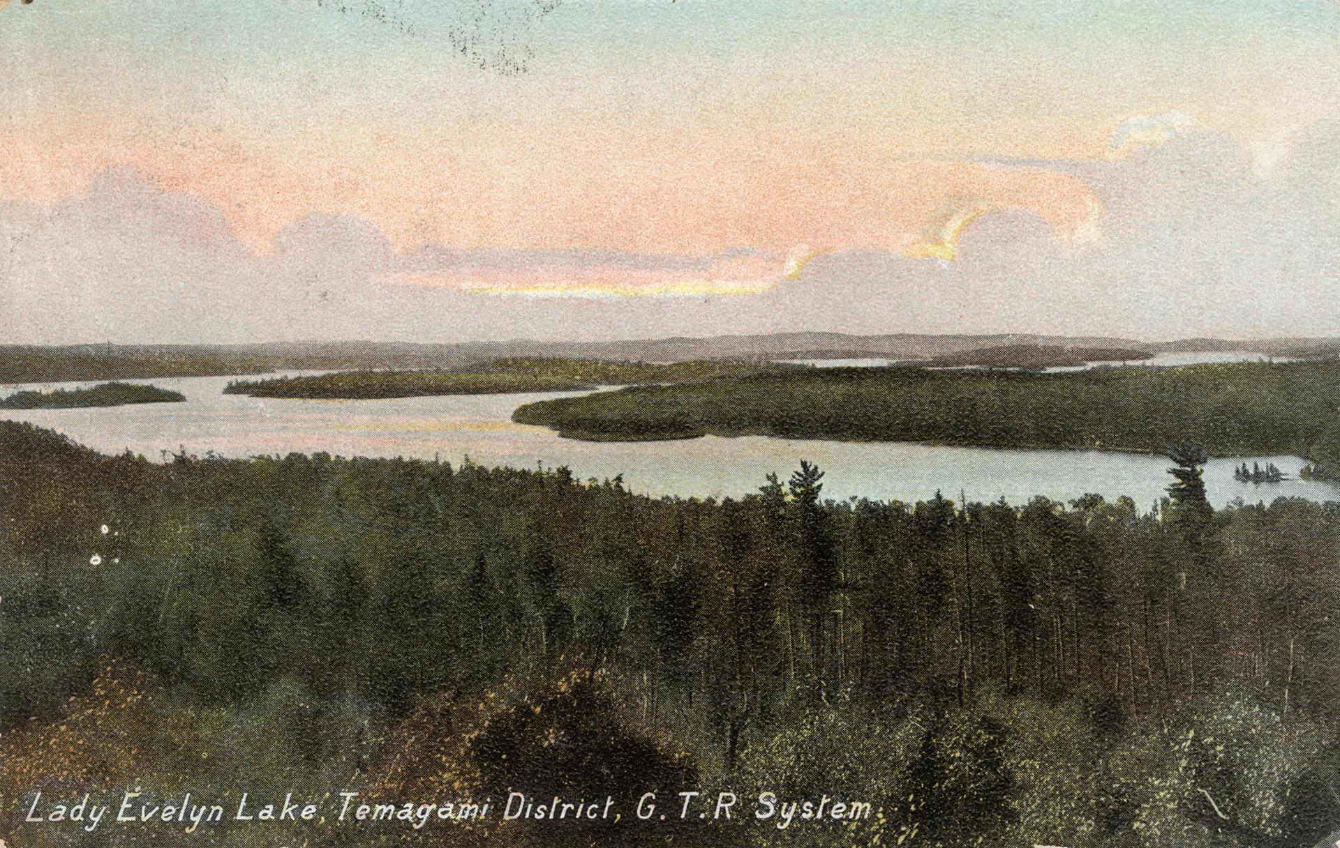 Lady Evelyn Lake, Temagami District, G.T.R System – All Items – Digital ...