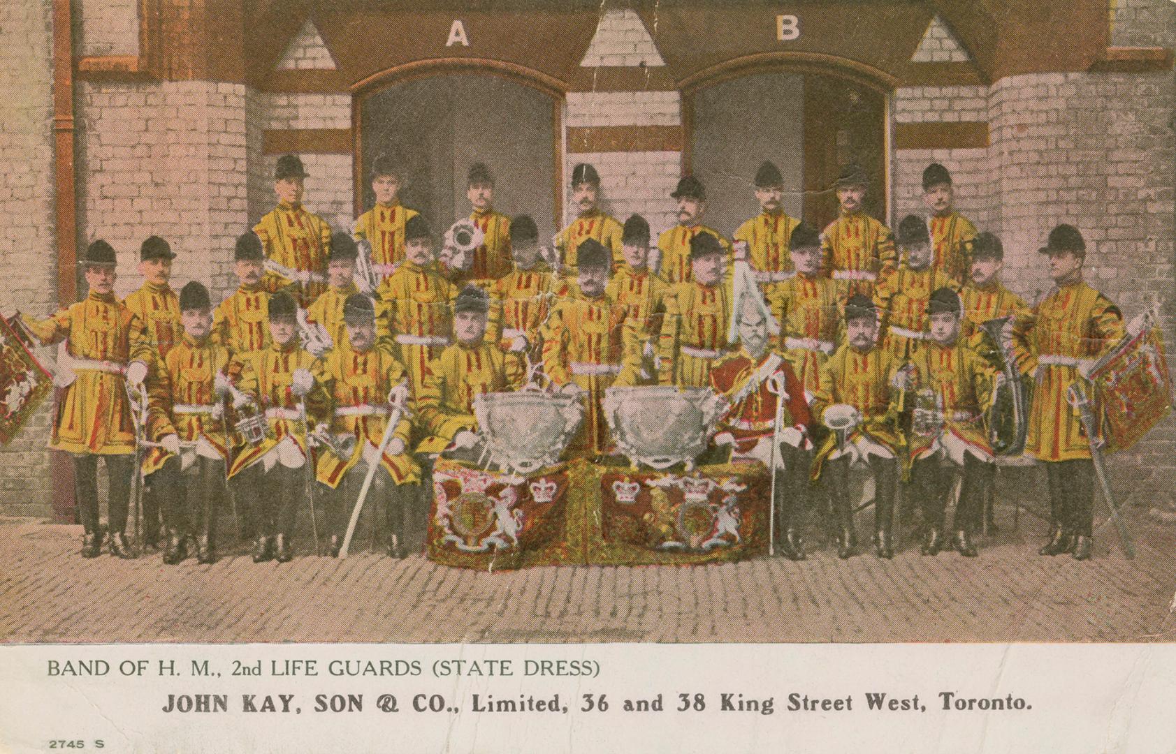 Band of H.M.. 2nd Life Guards (state dress)