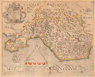 Glamorgan comitatus qui olim pars silurum