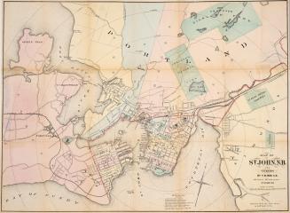 Map of St. John, N.B. and vicinity 