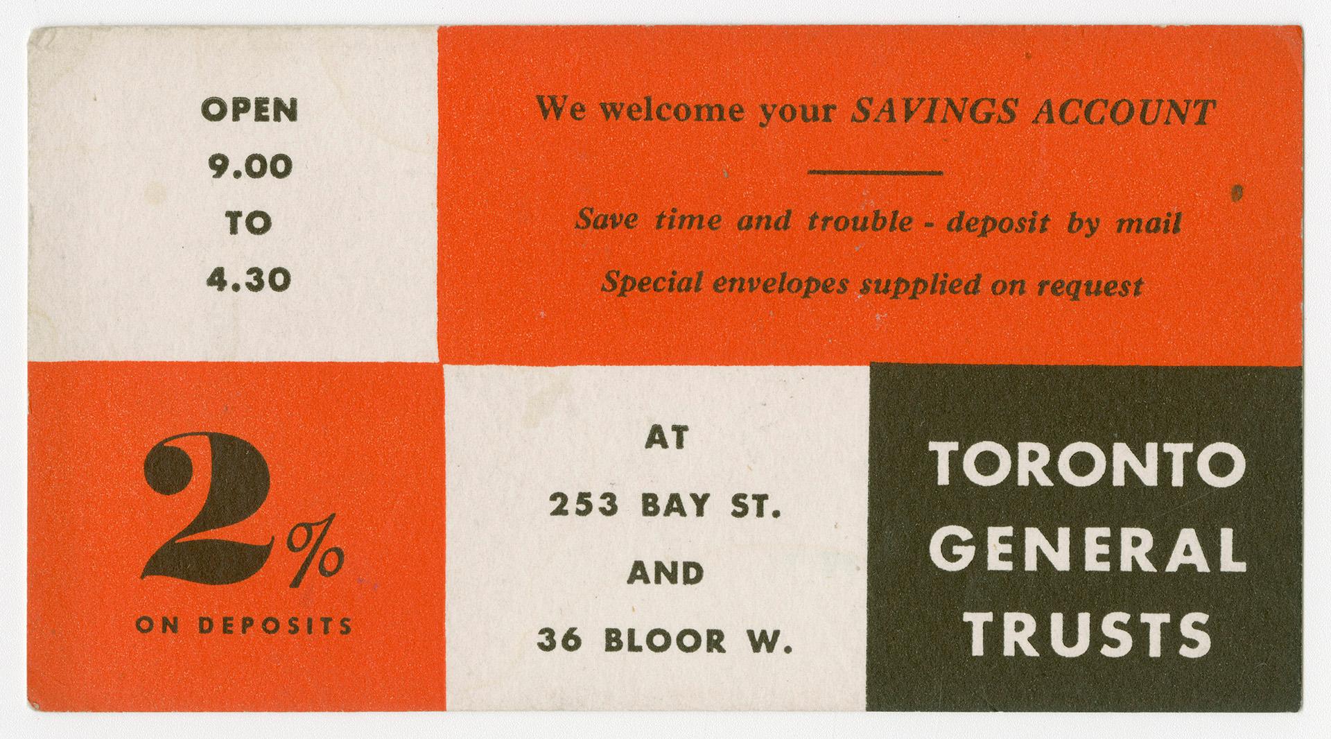 We welcome your savings account
