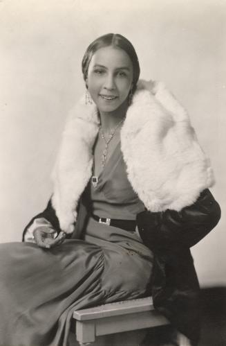 Black and white photograph of Julia Margaret (Hubbard) Smith.