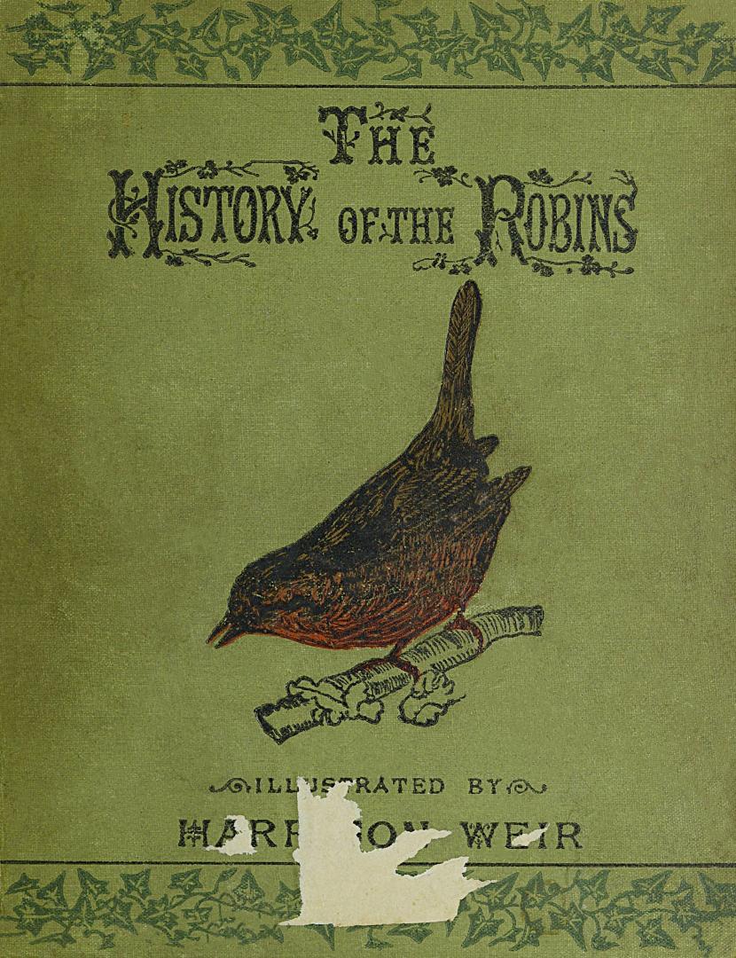 Book cover: illustration of robin sitting on a branch