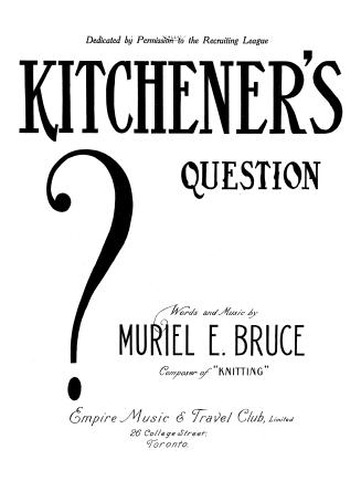 Cover features: title and composition information with drawn question mark prominent (black on  ...