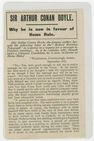 Beige color pamphlet with title in bold at top followed by text. 