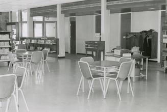 Picture of interior of library branch. 
