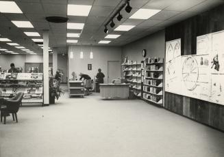 Picture of interior of library branch.