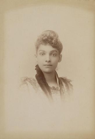 Black and white photograph of Mary Helene (Abbott) Sayre.