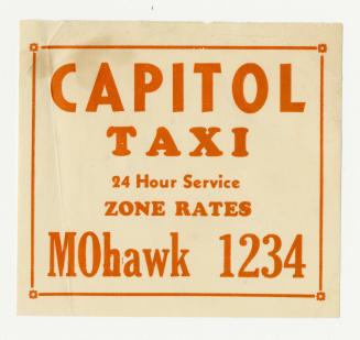 Capitol Taxi 24 hour service