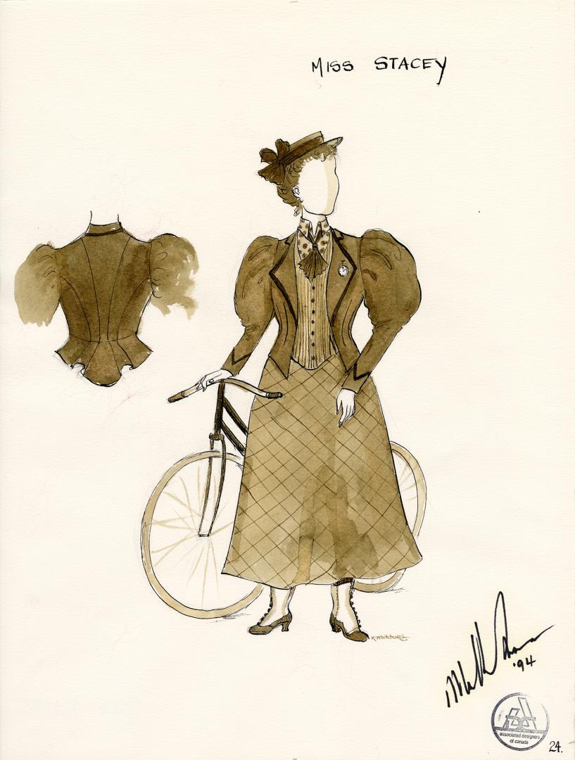 Costume design by Martha Mann : 1994 Theatre Calgary production of Anne of Green Gables : Murie ...