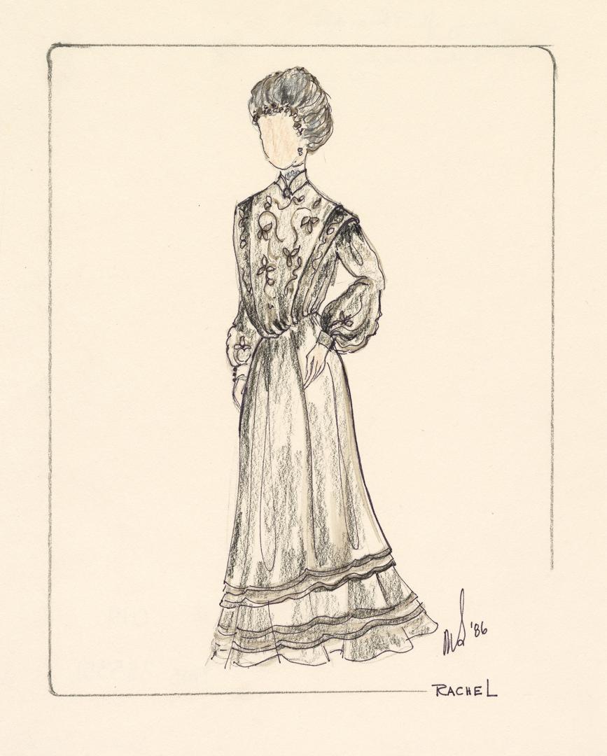 Costume design by Martha Mann : 1987 Sullivan Films production of Anne of Green Gables, the seq ...