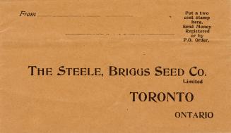 The Steele, Briggs Seed Co. Limited Toronto, Ontario 