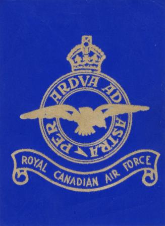 RCAF ensign. The latin phrase "Per Ardva ad Astra" translates to "Through Adversity to the Star ...