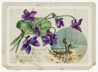 The lower right contains a circular image with a barren tree at its centre. It is surrounded by…