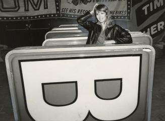 Renee Schilhab , a 21 year old singer with a rock group called the B-Girls, says she paid $40 f…