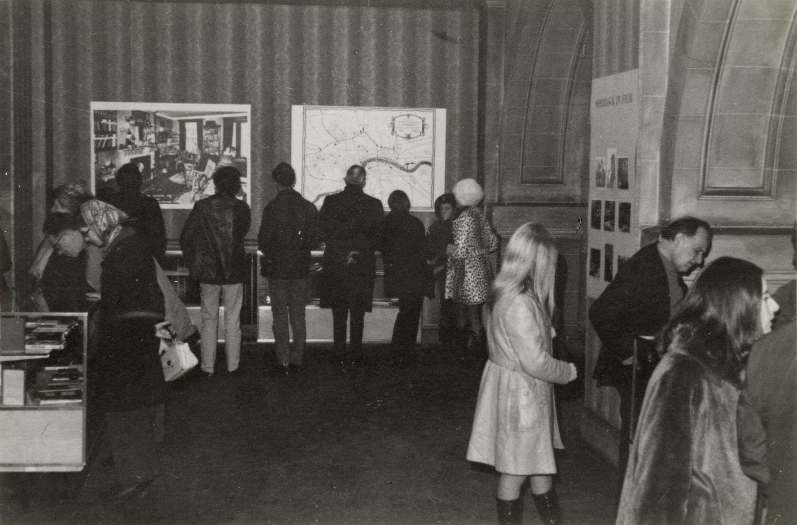 Arthur Conan Doyle Collection opening exhibition, January 10th, 1971