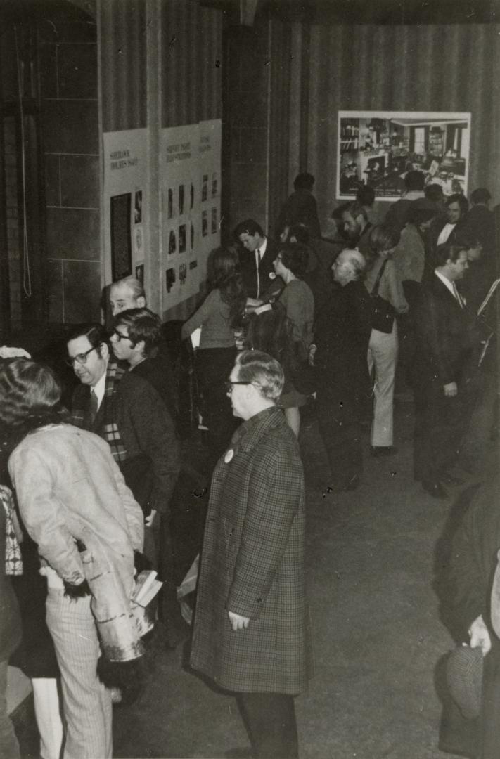 Arthur Conan Doyle Collection opening exhibition, January 10th, 1971