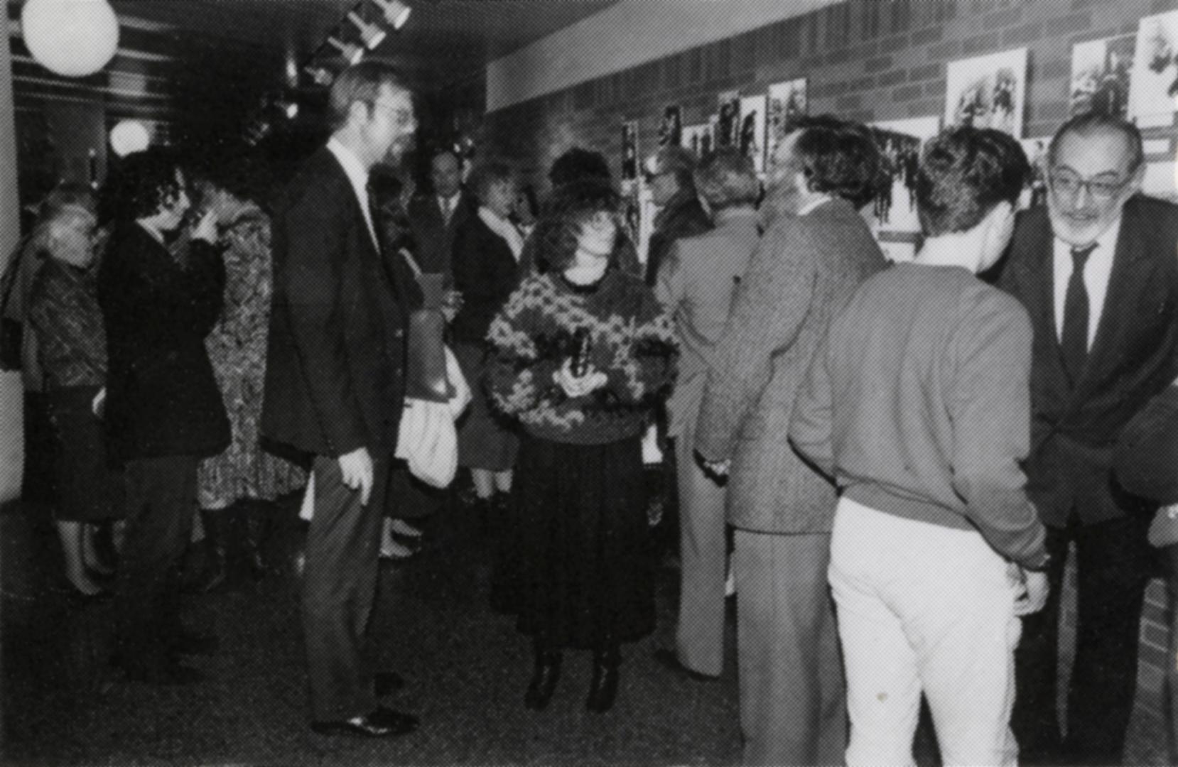 Arthur Conan Doyle Collection opening exhibition, January 10th, 1971