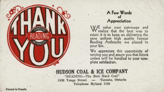 A few words of appreciation