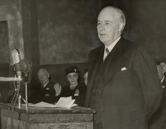 Arthur Meighen makes his final speech as leader of the Conservative Party. In it he announced h…