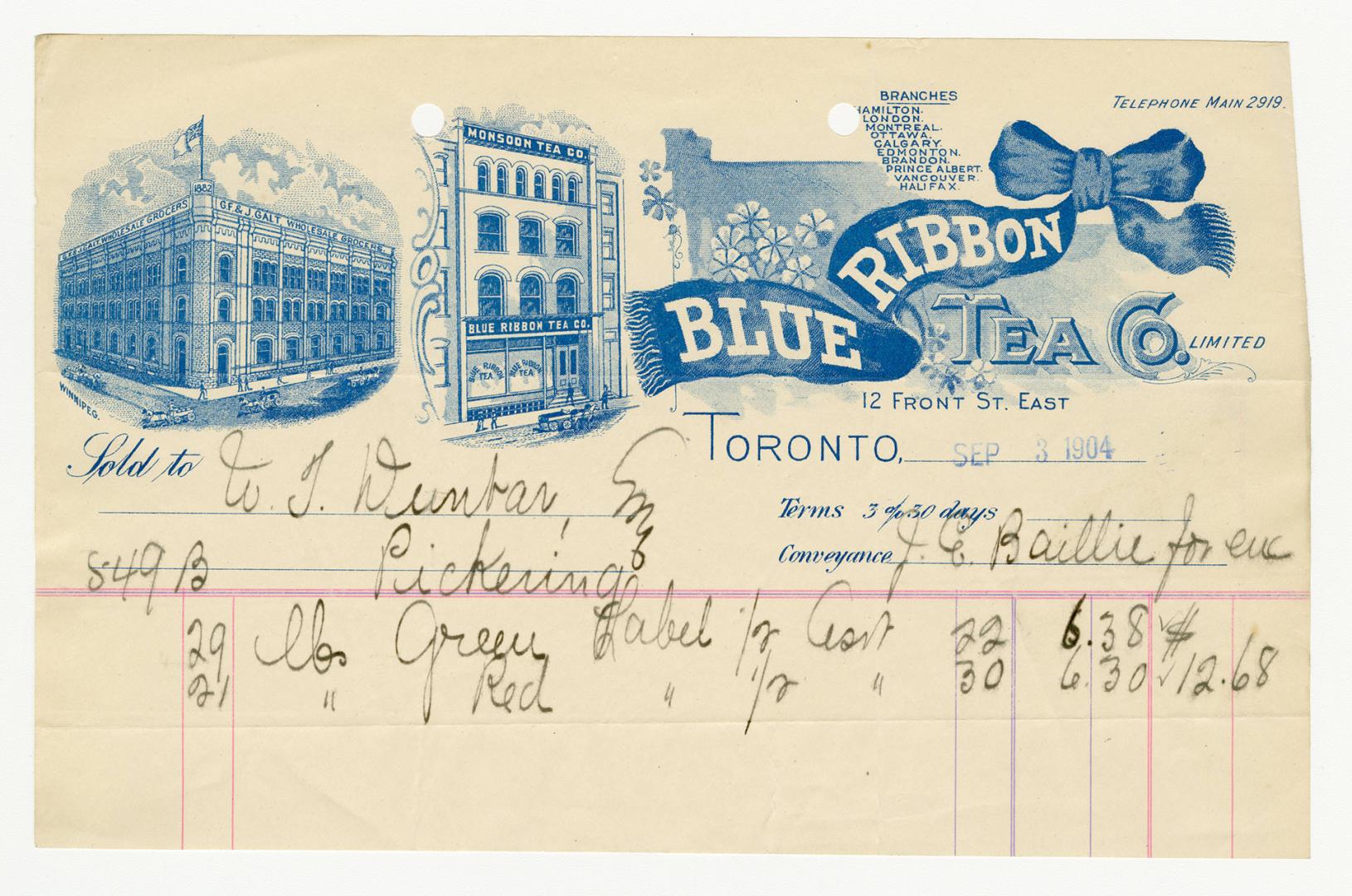 Blue Ribbon Tea Co. Limited