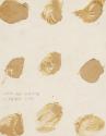 The card pictures white and pale pink flowers with yellow centres.