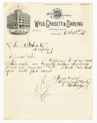 Wyld, Grasett & Darling (2 items)