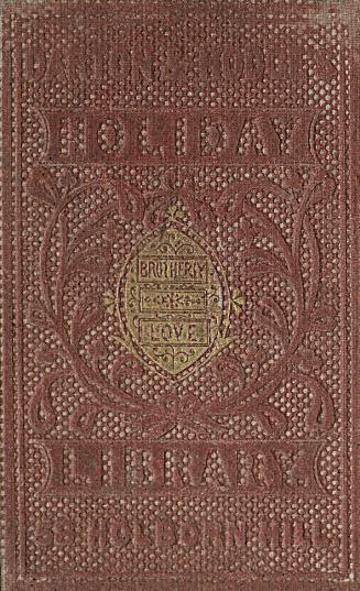Book cover: floral decoration