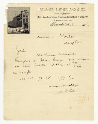 Belcher, Sutherland & Co.
