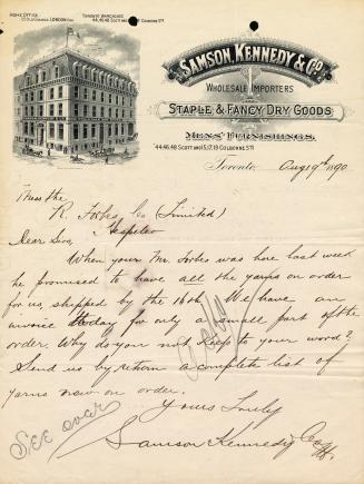 Samson, Kennedy & Co. Wholesale Importers