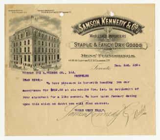 Samson, Kennedy & Co. Wholesale Importers