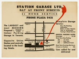 Station Garage Ltd. Bay at Front Streets 24 hour service