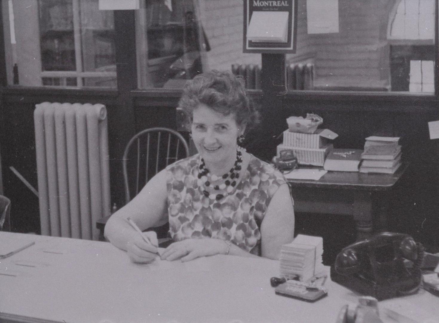 Weston Library Branch staff at desk