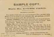 The card pictures red and purple flowers and foliage against a beige background. Text on the ba…