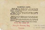 The card pictures a dark pink rose, daisies, and foliage against a beige background. Text on th…