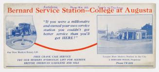 Bernard Service Station, College at Augusta
