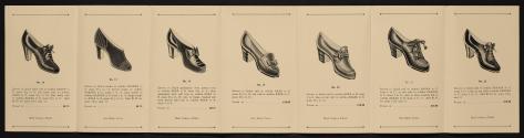 A fold-out advertising flier for Chambers and Sons Limited, stating "Put You Best Foot Forward …