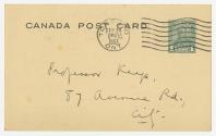 A postcard invitation for an Alliance Française language school reunion to be held at the House…