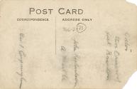 back of card