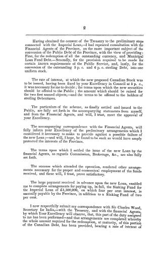Message on the subject of the sinking fund, also, certain other documents having reference to the consolidation of the public debt, presented to both (...)