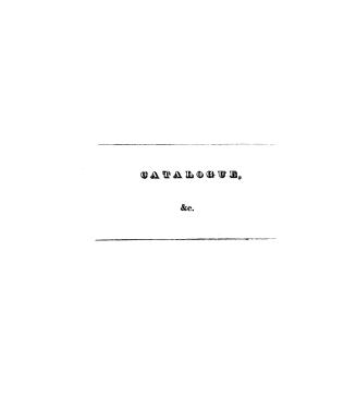 Catalogue of the first exhibition of the Society of artists & amateurs of Toronto, 1834