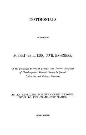 Testimonials in favor of Robert Bell, Esq